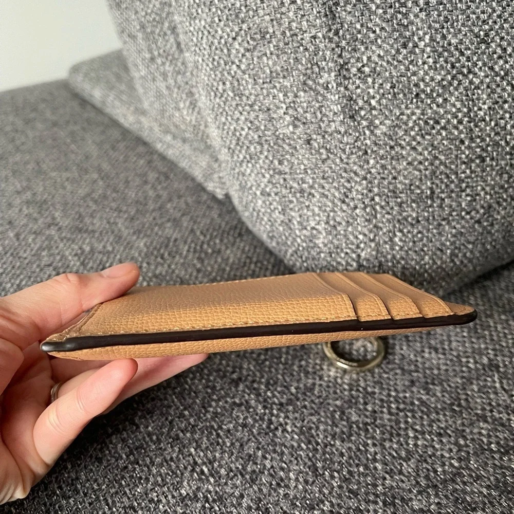 Kate Spade Tan Leather Card Holder - Picture 4 of 10